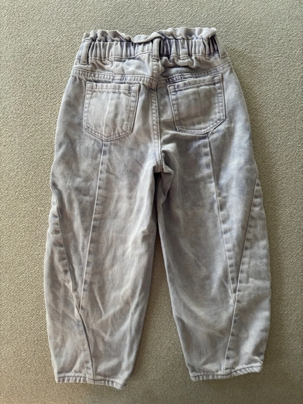 Gap Kids Purple Horseshoe Barrel Jeans Size 5T